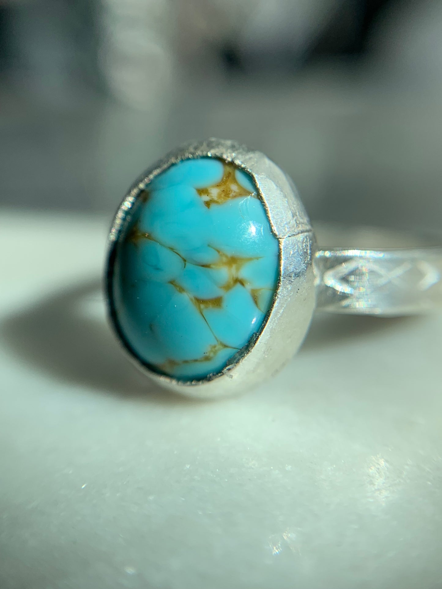 Turquoise Silver Ring