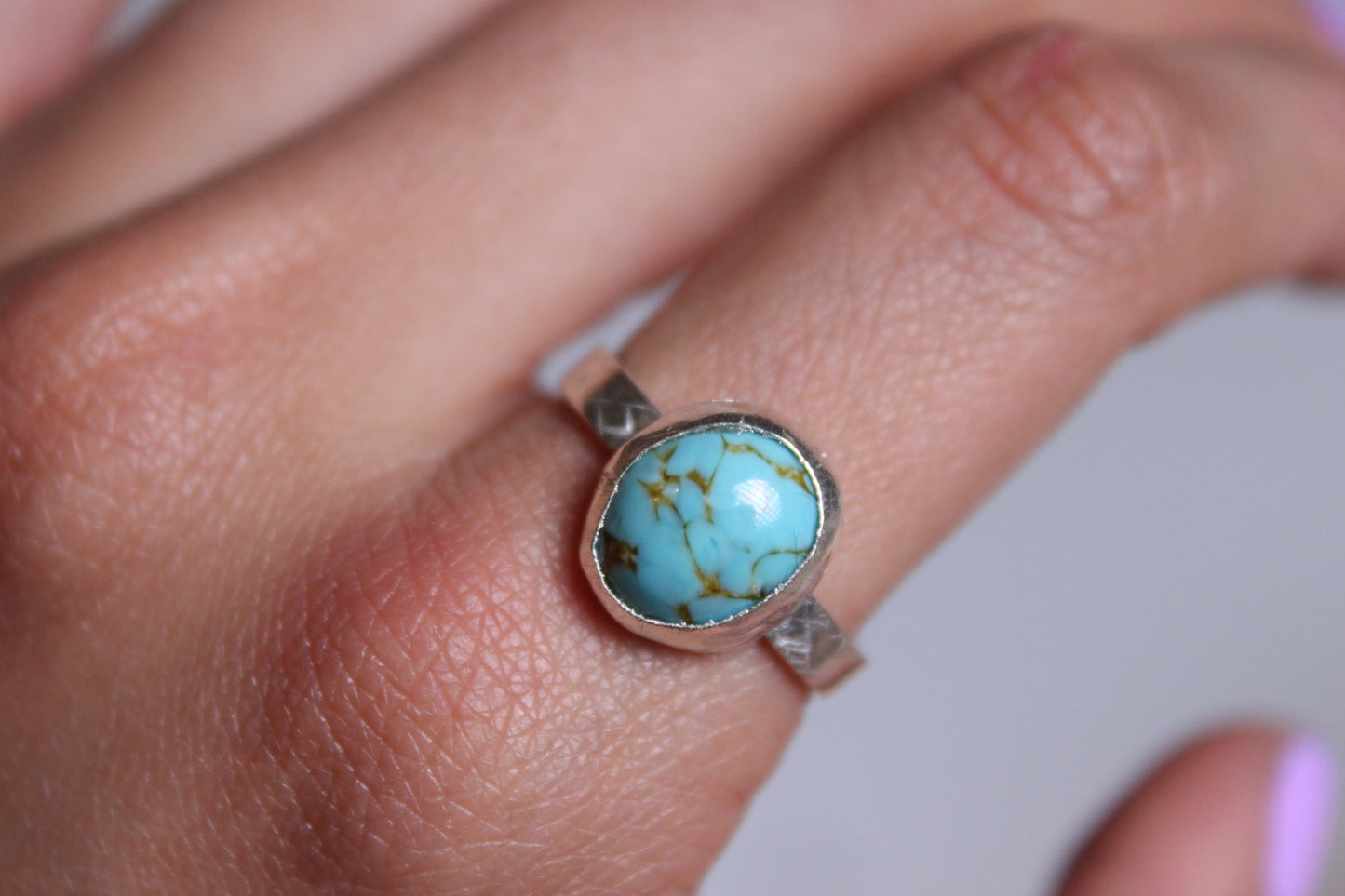 Turquoise Silver Ring