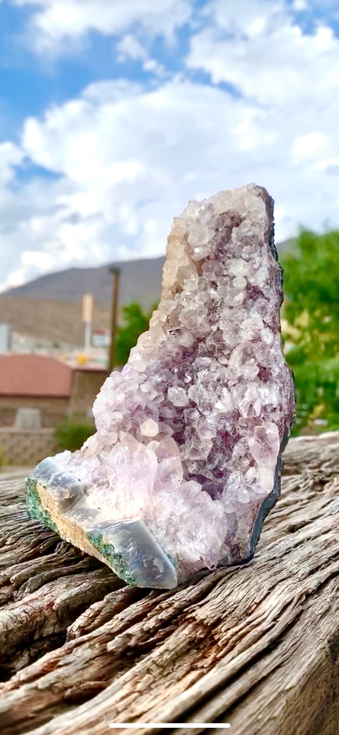 Natural Ethically Sourced Amethyst Crystal Geode