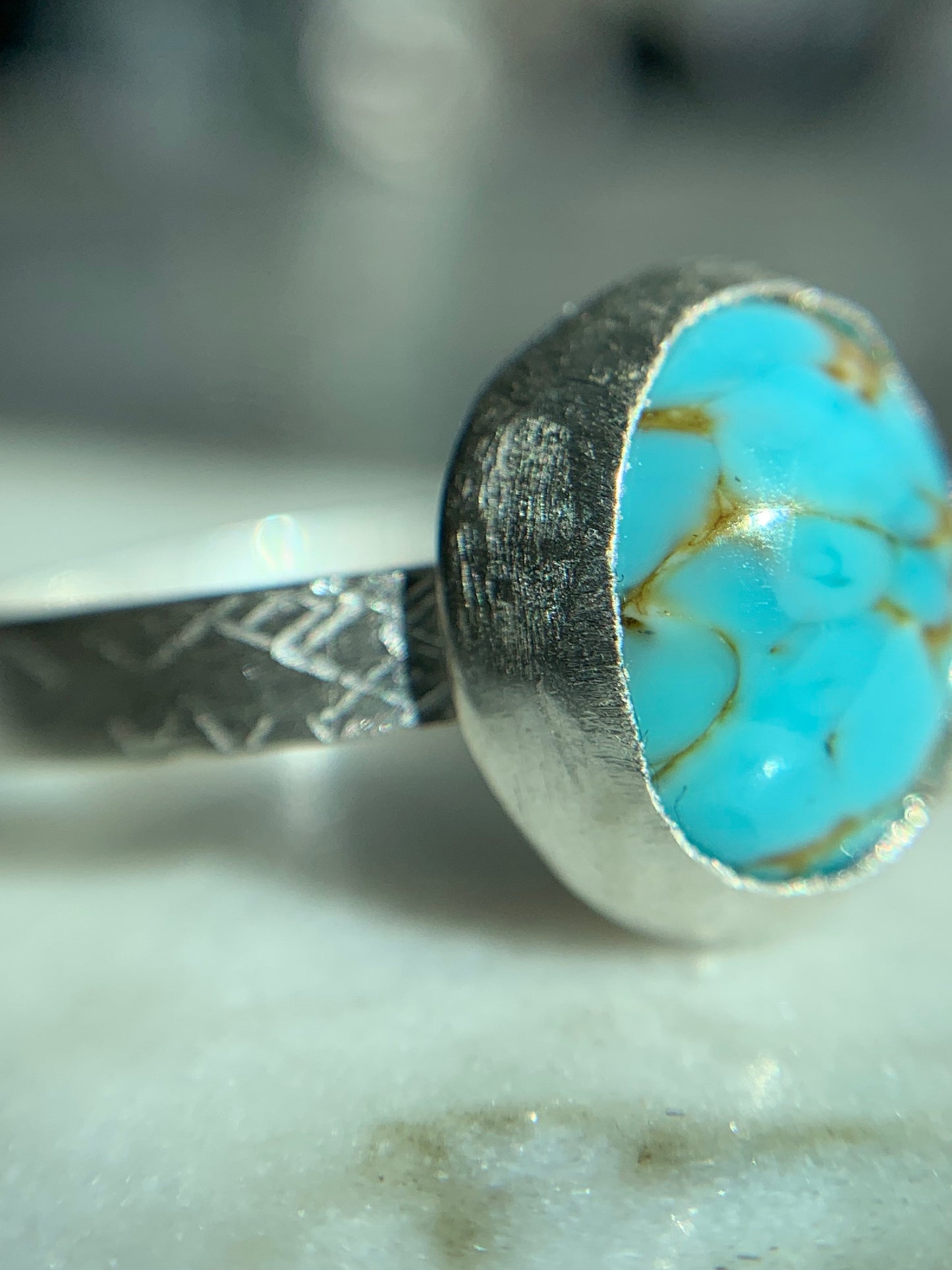 Turquoise Silver Ring