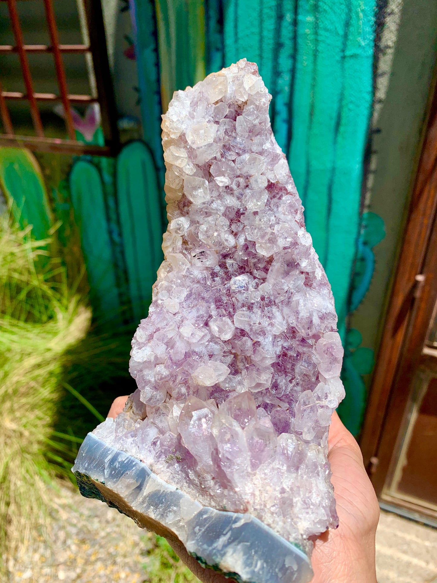 Natural Ethically Sourced Amethyst Crystal Geode